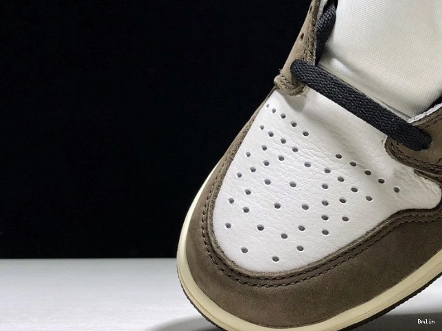 Bmlin Travis Jordan Air Retro x High 1 - 'Mocha' Scott CD4487 100 OG 0803